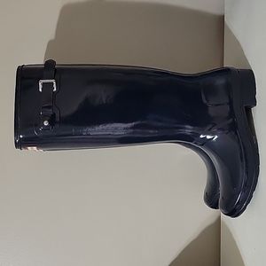 Navy Hunter Tall Rain Boots Women's 10